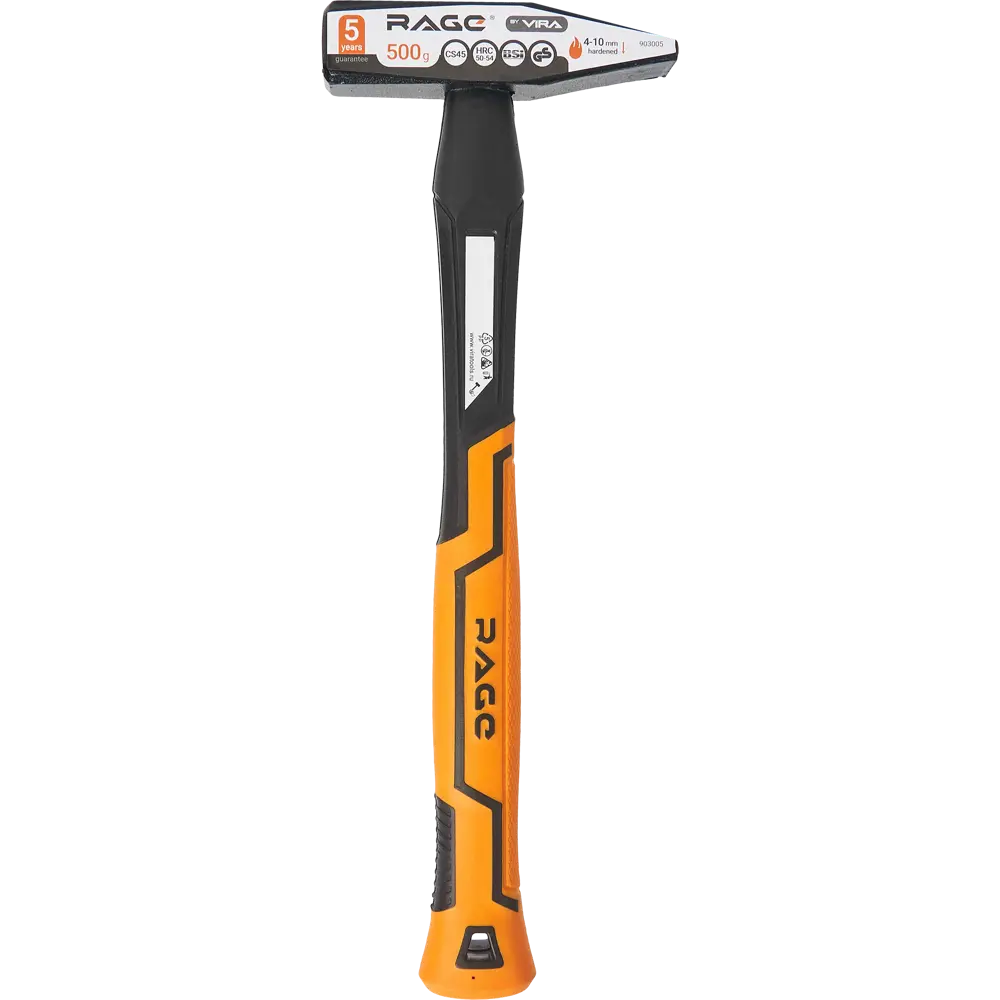 Молоток RAGE с фиберглассовой рукояткой 500 г для профессиональных работ 87681463 STLM-0074857 - Вид №3