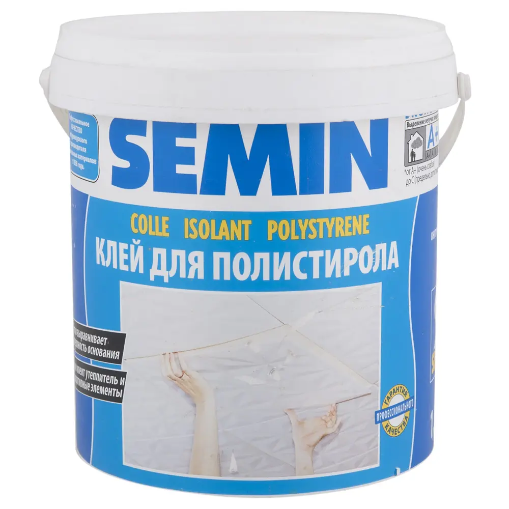 Клей для полистирола Semin Colle Isolant 1.5 кг 15635017 STLM-2040663