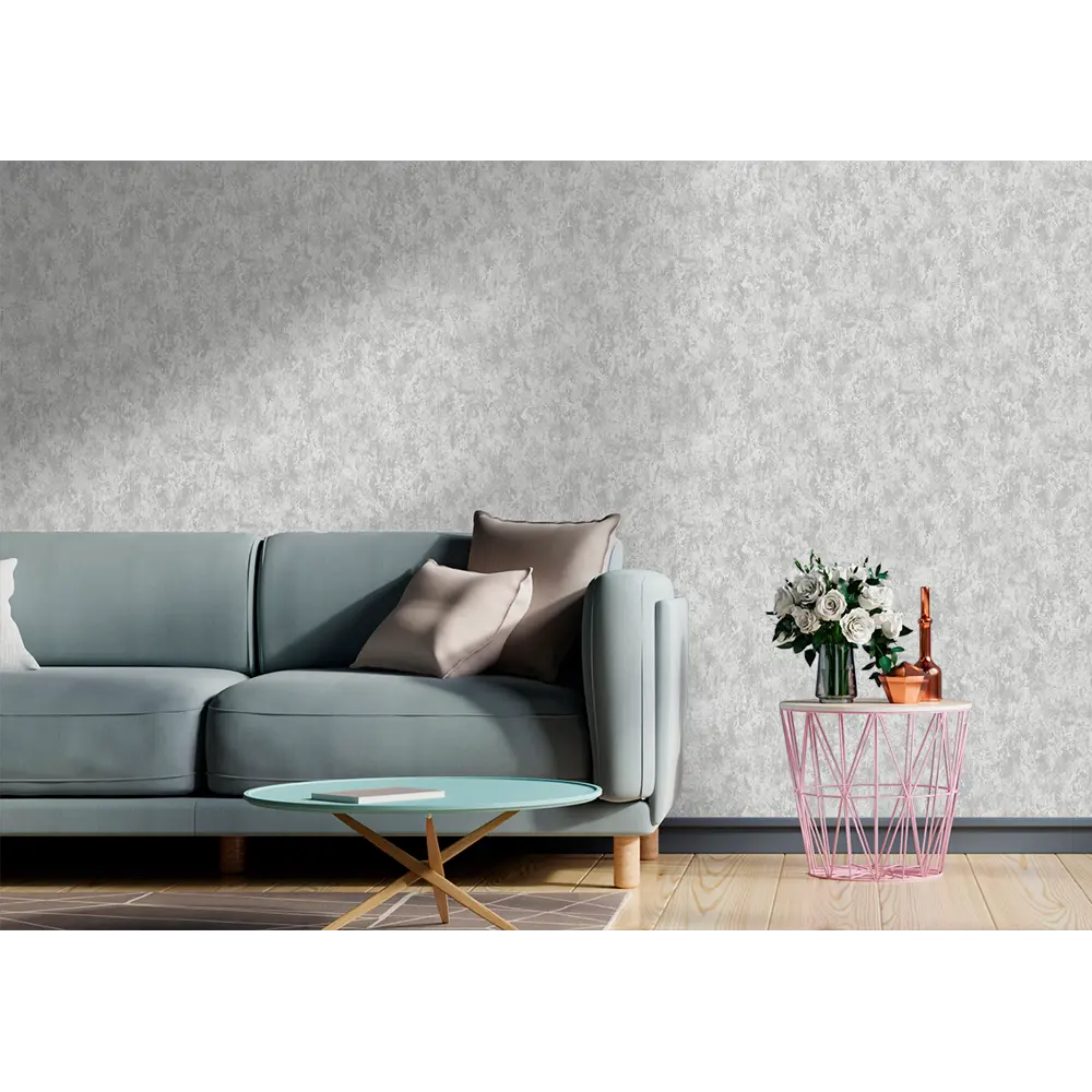 Обои флизелиновые Anturage Santorini серые 1.06 м AN8635-16 STLM-2058122 - Вид №2