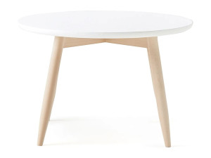 Низкий круглый журнальный столик