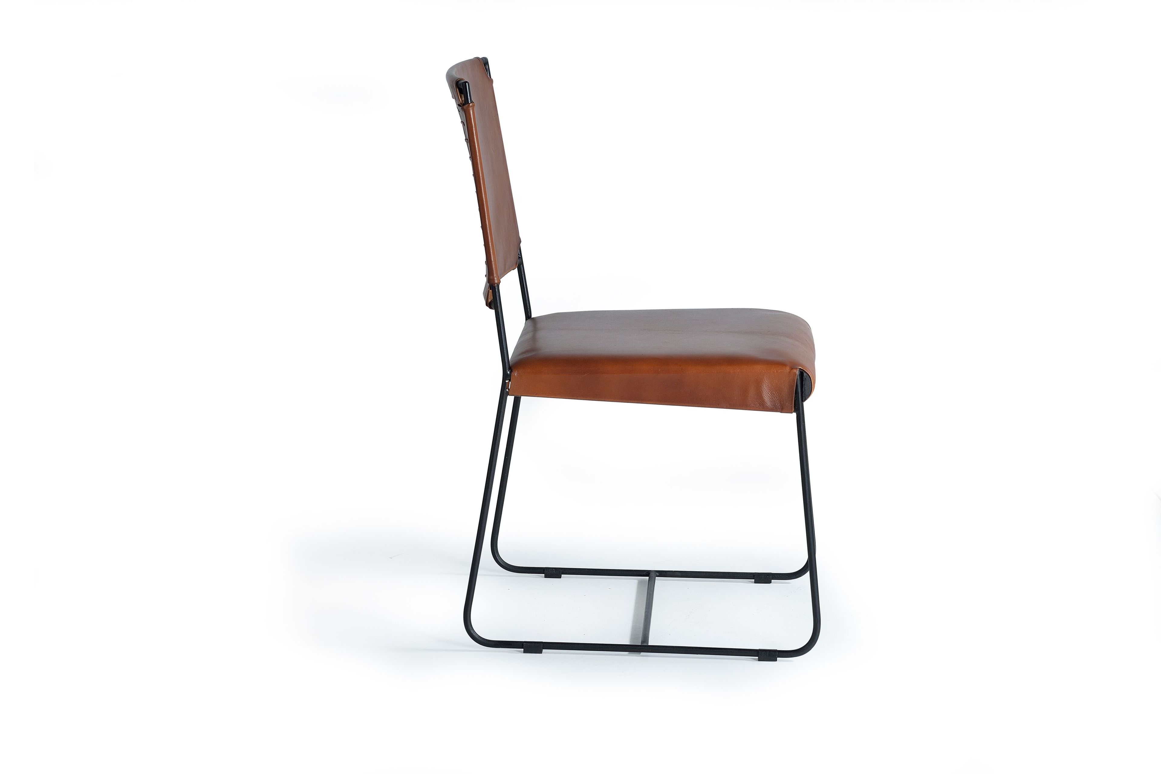 Кожаный стул для салазок Giner y Colomer 1218 ARCH-00098857 - Вид №2