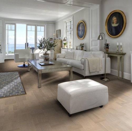 Паркетная доска Kahrs Дуб Палаццо Бьянко 2600200531 - Вид №12