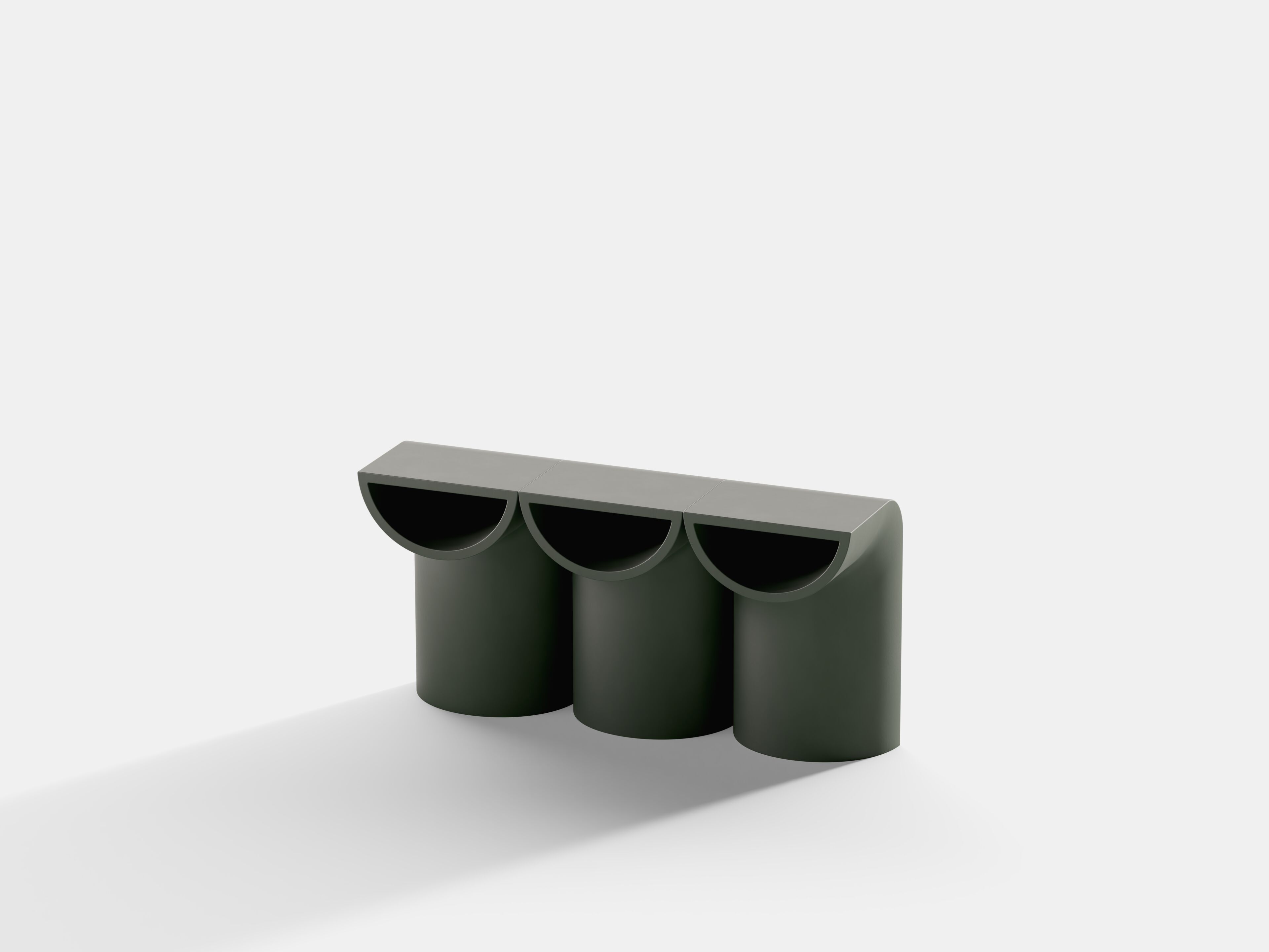 Бетонная скамья PULKRA Anthos ARCH-00091228 - Вид №27