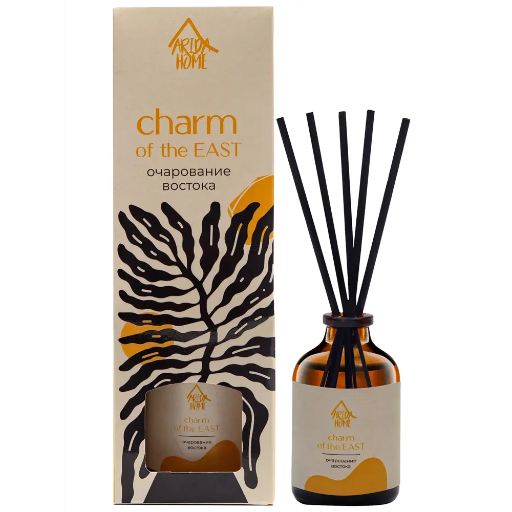 ARIDA HOME Диффузор «Восточная нежность» 50 мл с ротанговыми палочками 82270946 STLM-0023641