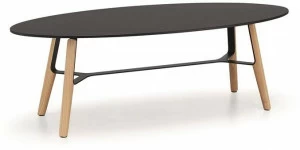 Midj Овальный журнальный столик из HPL Liù