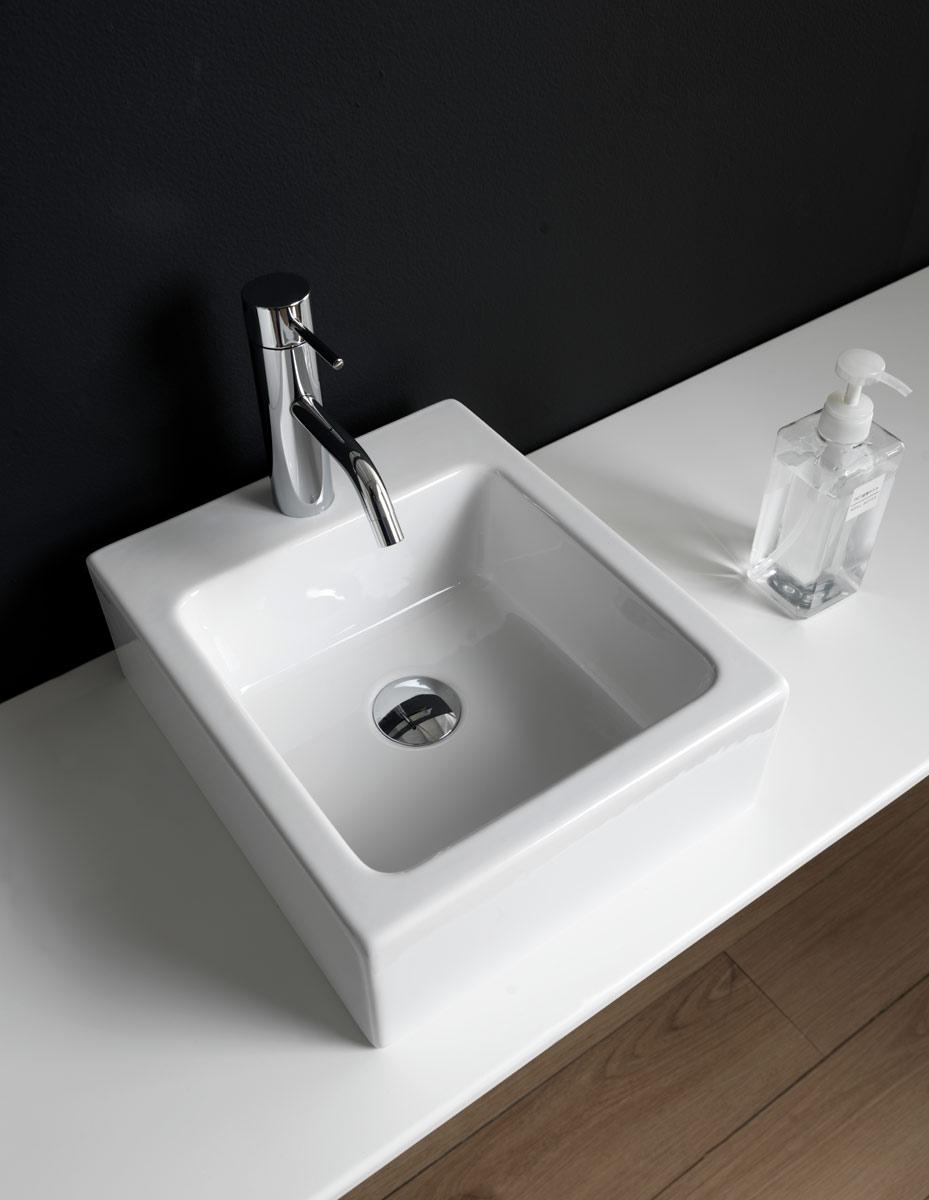 QULAV601 Подвесная раковина настенная GSG CERAMIC Quad - Вид №2