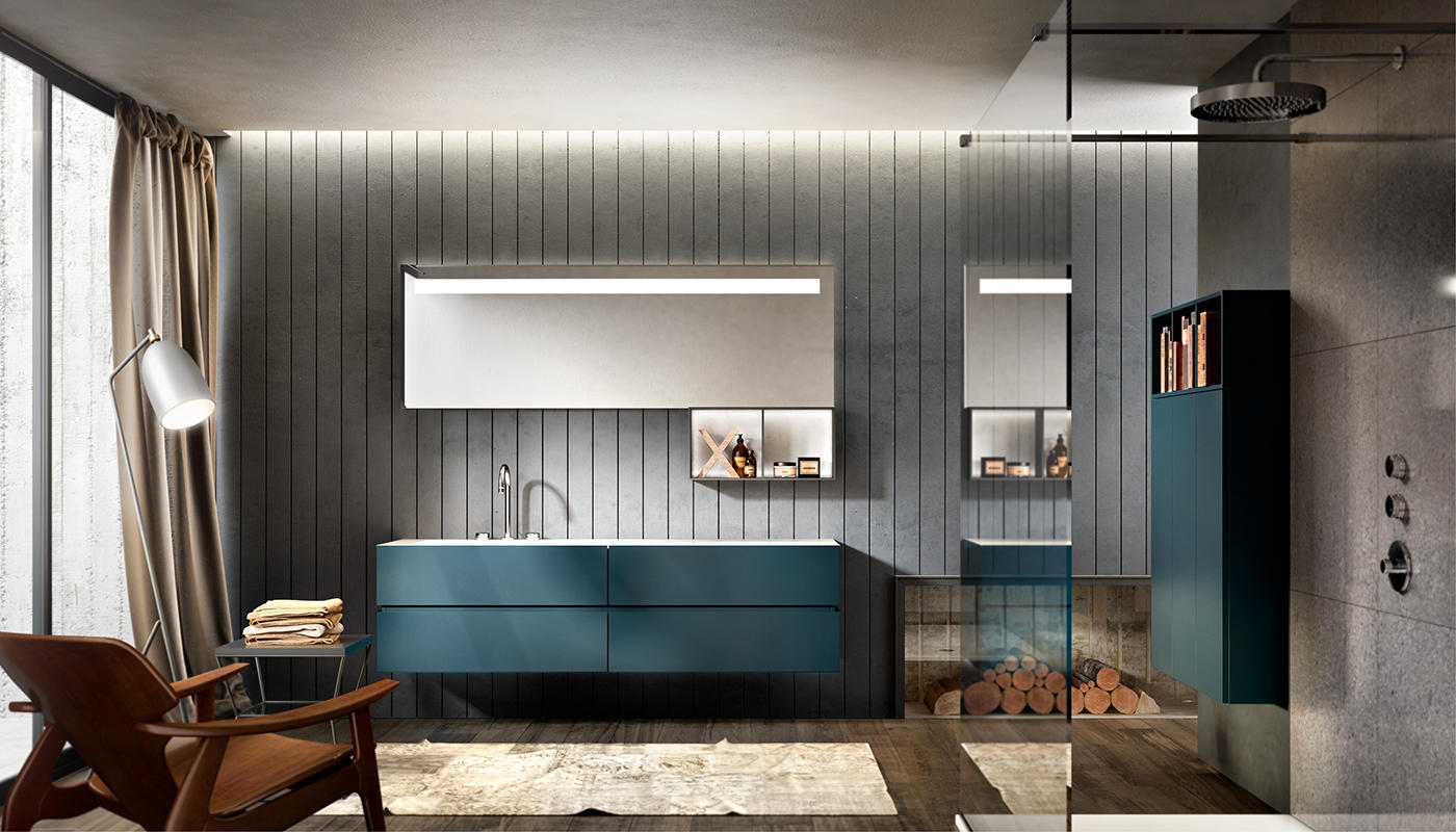 ED-ST29 Edone Встраиваемая раковина Venere ВСТРОЕННЫЙ БАК Интегрированная верхняя часть ванны Venere с отделкой Laminam  - Вид №5