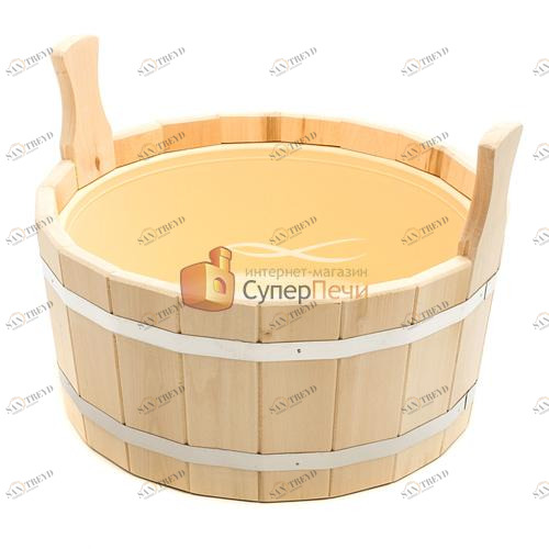 ШП-17 Шайка двуручная 17л. с пластиковой вставкой Santreyd 2884