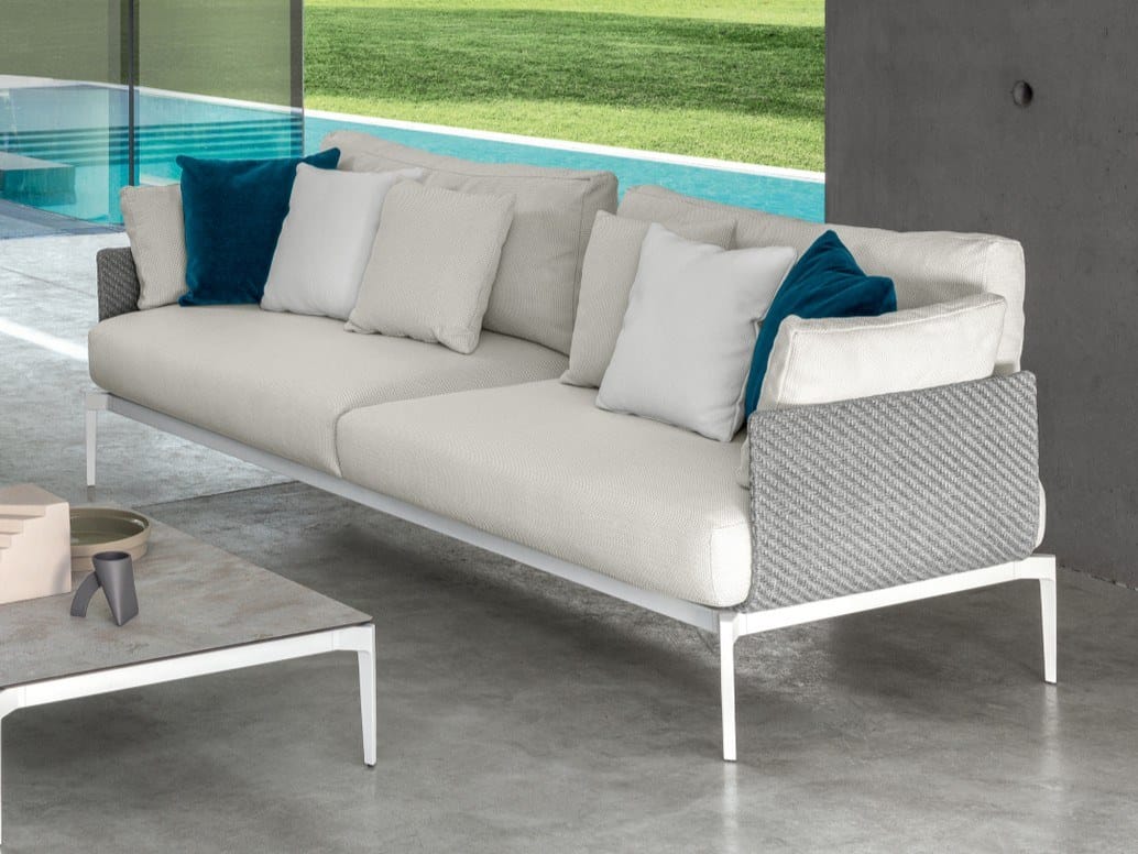 2-местный тканевый садовый диван Talenti Leaf ARCH-00106490 - Вид №1