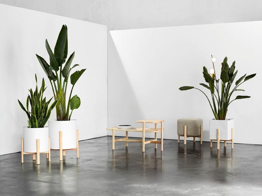 Hobby Flower Низкий круглый горшок для цветов из нержавеющей стали Ashi sun-id-1443331 - Вид №3