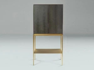 Paolo Castelli Барная стойка из металла и меди со встроенной подсветкой For living