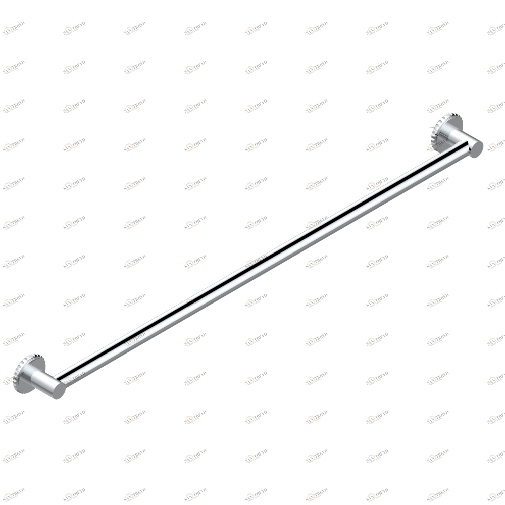 G9K-526 Полотенцедержатель одинарный для ванной Д: 900 мм, диаметр : 25 мм Thg-paris System cristal с рукоятками Хром G9K-526 CAT.A