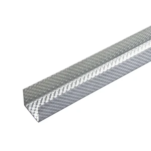 Профиль потолочный направляющий (ППН) Албес Strong рифленый 0.5 мм 28х27х3000 мм