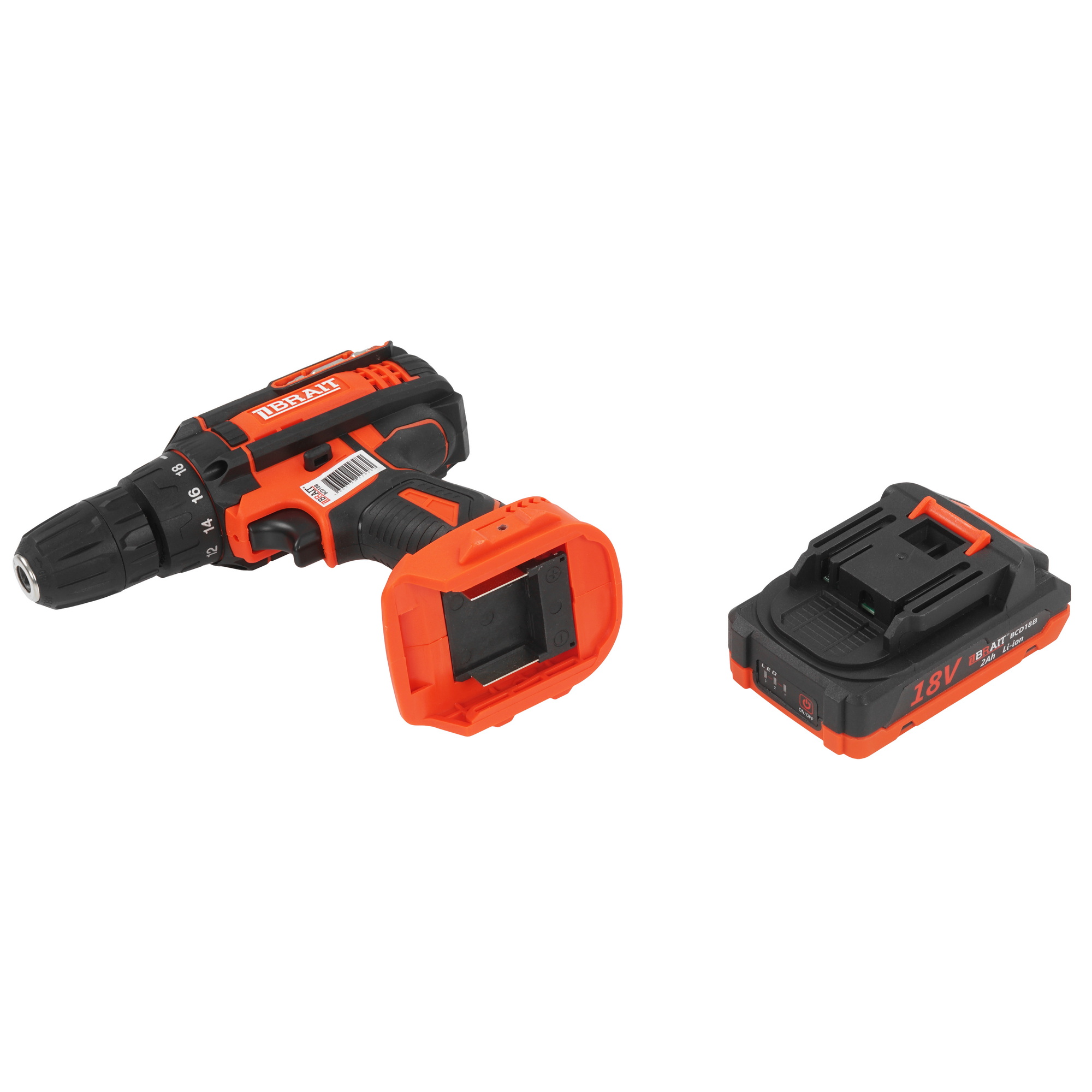 Дрель-шуруповерт BRAIT BCD18B 9230260 STDN-0000303 - Вид №4