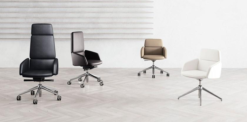 Las Mobili Офисное кресло с 5 спицами на колесиках Lead sun-id-1476167 - Вид №2