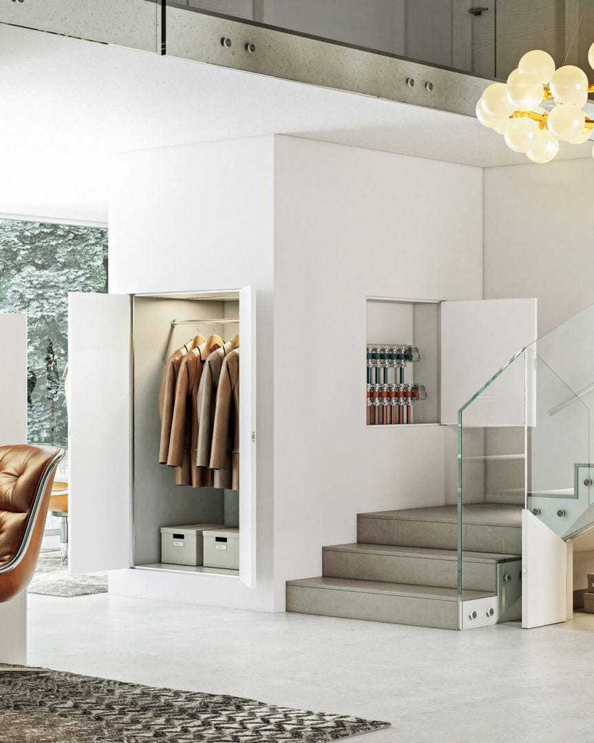 Распашная дверь из лакированной проволоки Pail Serramenti LINEA ARCH-00095239 - Вид №1