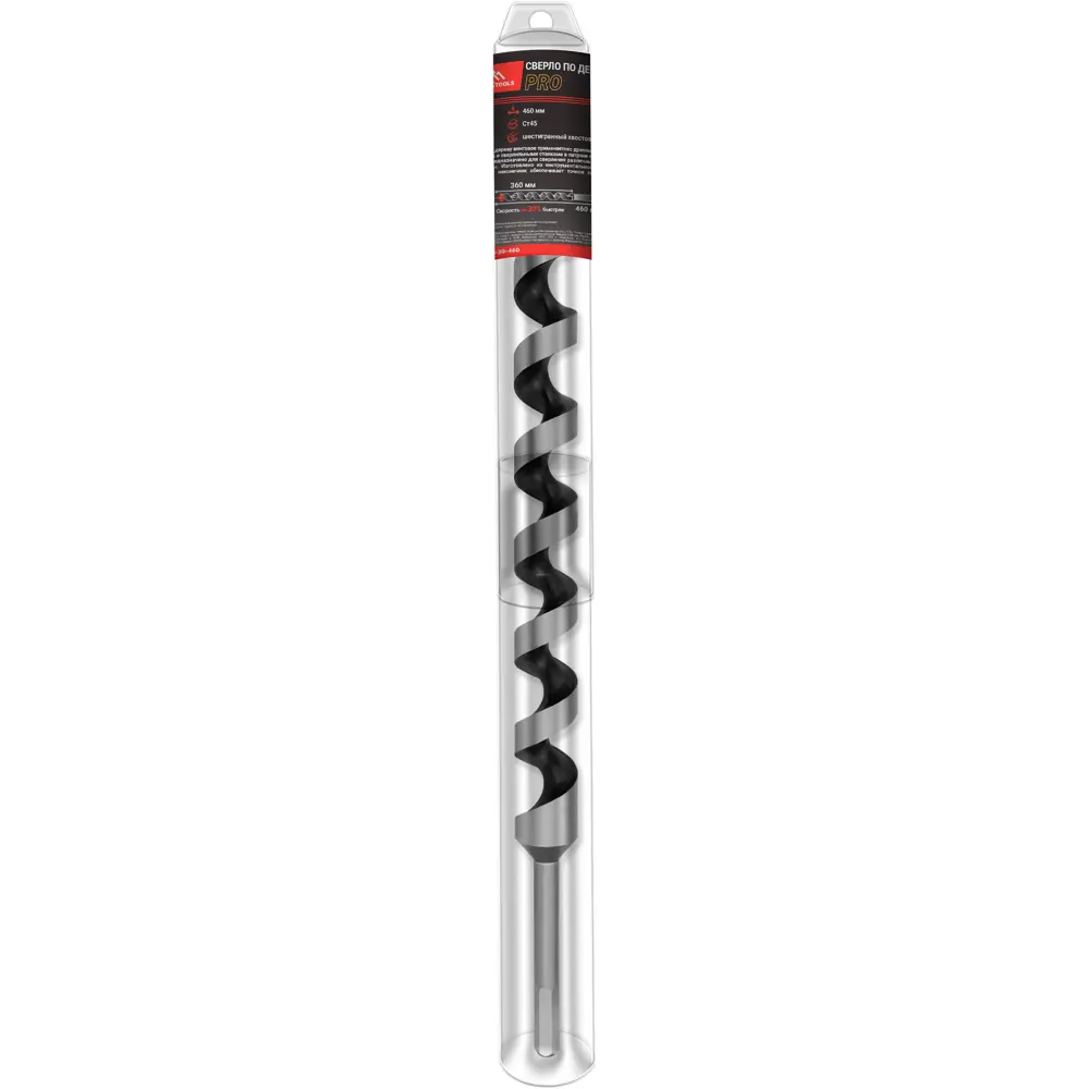 Сверло винтовое по дереву Vertextools 555-30-460 30x460 мм 89456697 STLM-2006155  - Вид №5