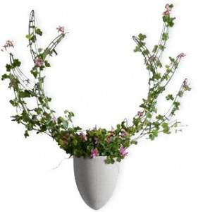 2000000062945 Настенная ваза с каркасом для плетения menagerie elk Kenneth cobonpue