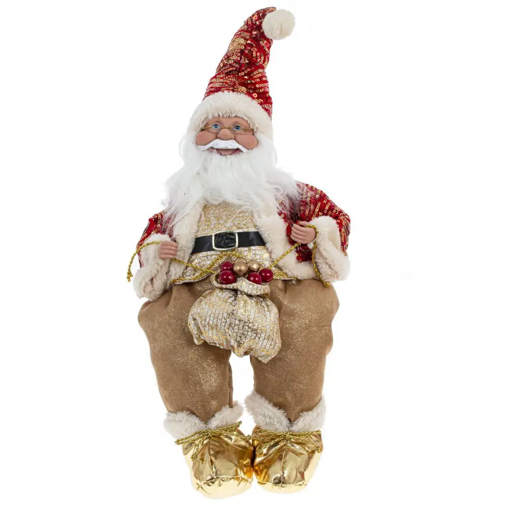 88449983 Игрушка Дед Мороз 34 см цвет красный STLM-1328481 Santreyd  - Вид №1