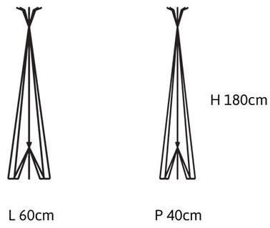 Officine Tamborrino Стальная вешалка sun-id-1434120 - Вид №3