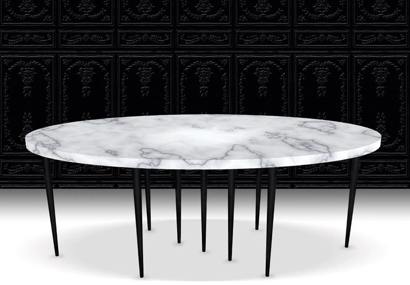 Beau & Bien Стол из каррарского мрамора sun-id-1353093 - Вид №1