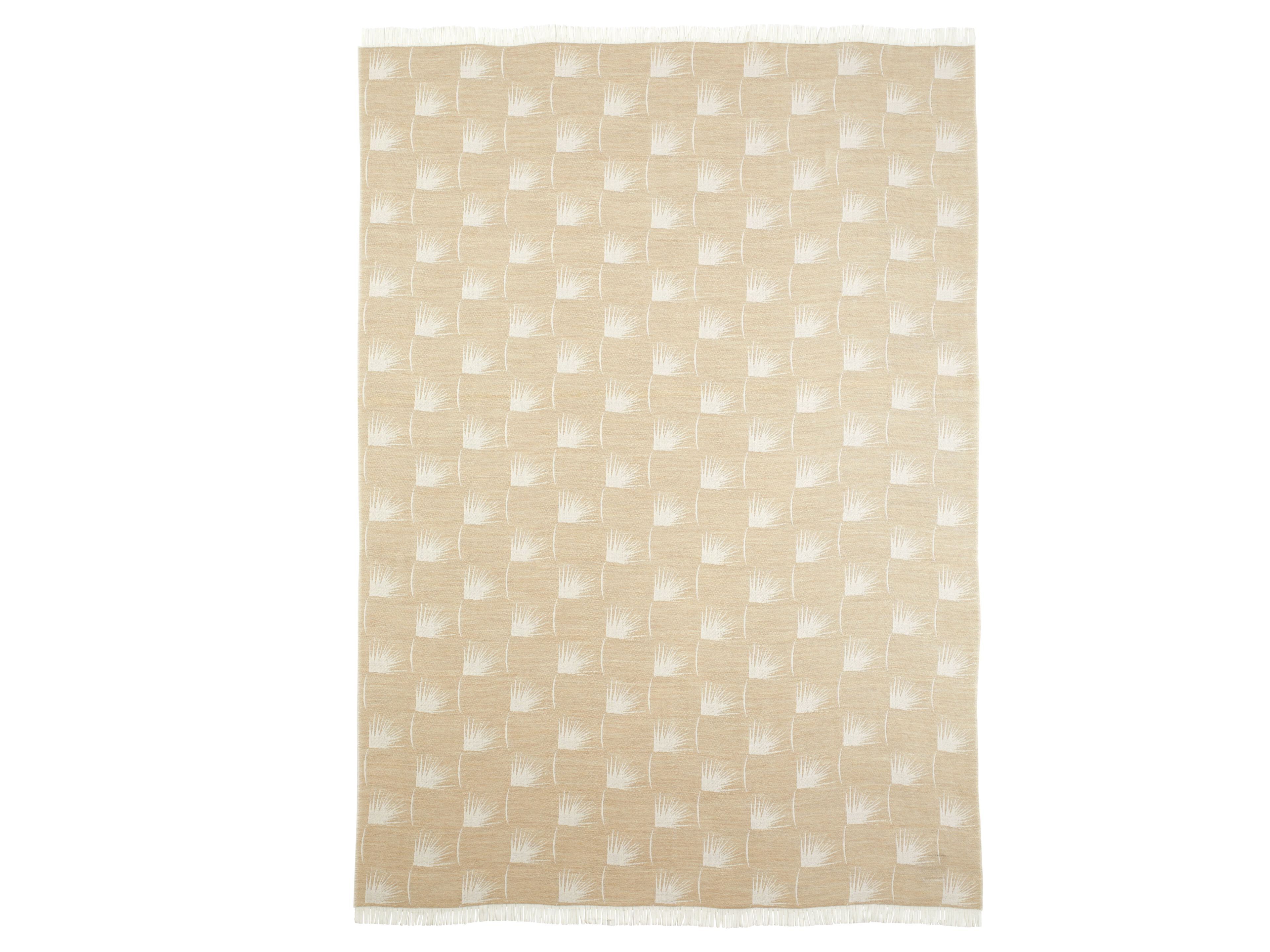 Шерстяной жаккардовый плед K-3 Sakura ARCH-00021865