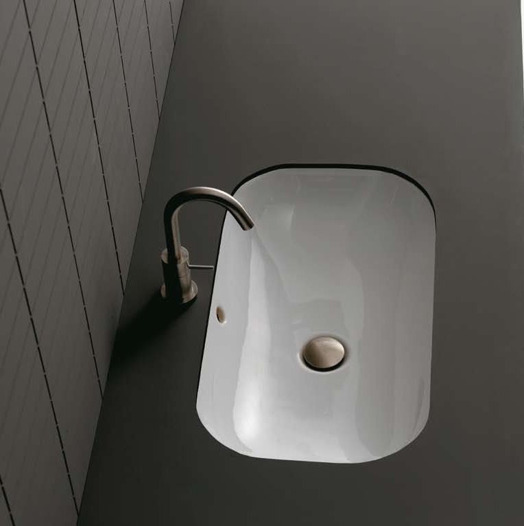 42024 Встроенная раковина под столешницу овальная  Ciotola Santreyd - Вид №6