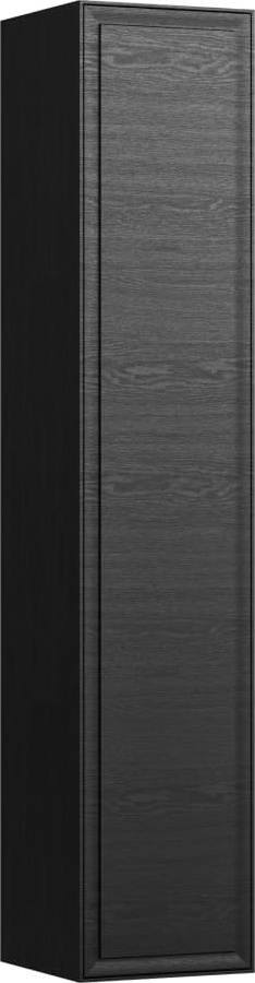 H4060610856271 Высокий шкафчик, 1 дверца, крепление на петли слева, 4 деревянные полочки LAUFEN PRO - Вид №1