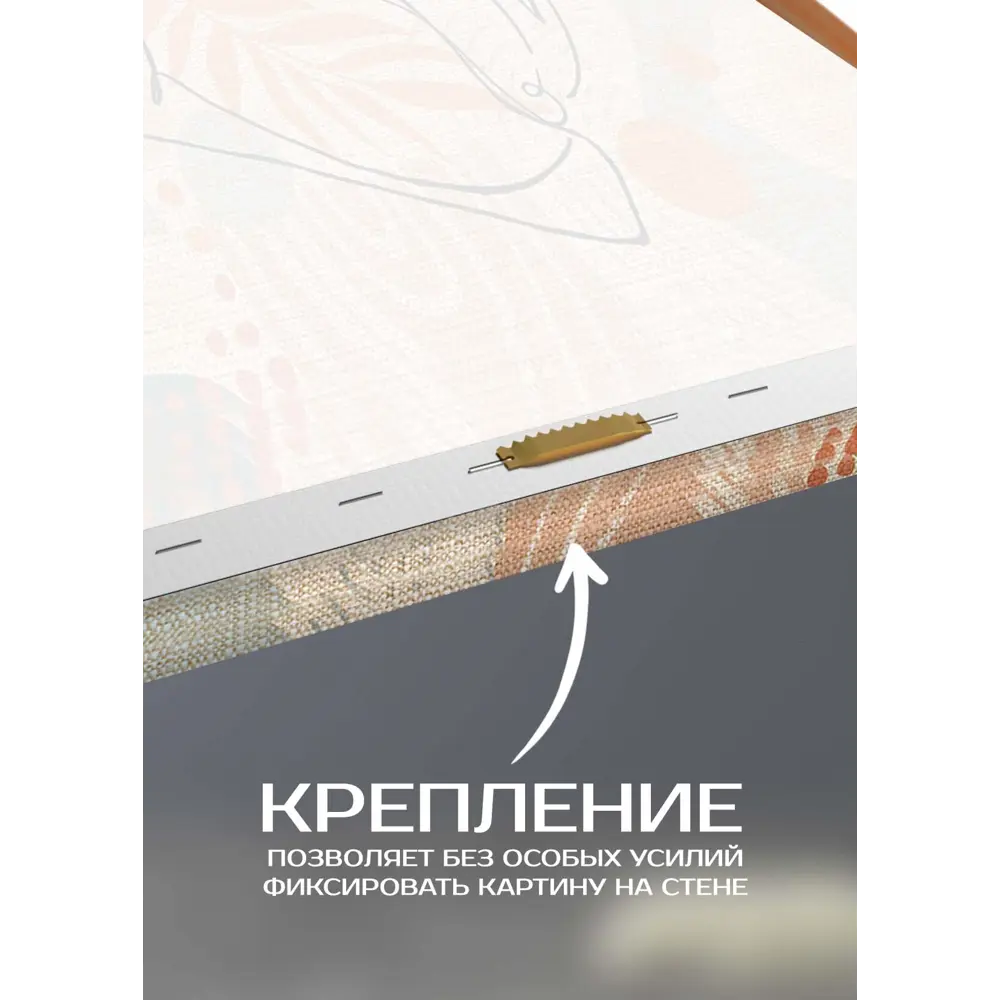 Картина на холсте Девушка минимализм 1 30x30 см FBRUSH STLM-2177734 - Вид №4