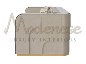 3-местный кожаный диван