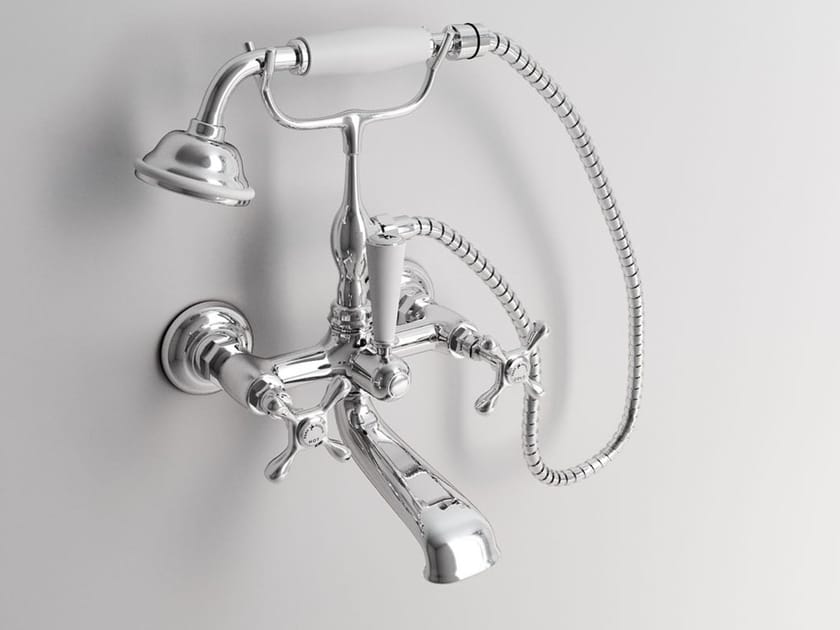 Настенный смеситель для ванны с 2 отверстиями и переключателем Park Avenue Джеймс ARCH-00076639