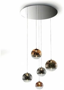 Reflex Светодиодная подвесная лампа из боросиликатного стекла Bulles