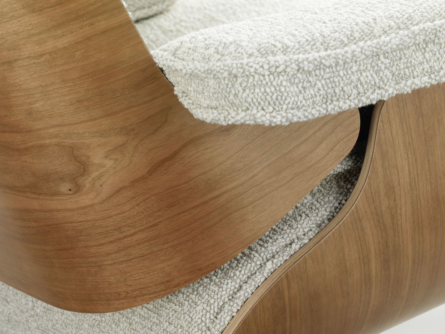 Тканевое вращающееся кресло с подлокотниками VITRA Eames Lounge Chair ARCH-00034664 - Вид №11