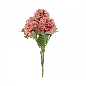 0154 Искусственное растение Букет георгин 45 см ткань полиэстер KEP KEP