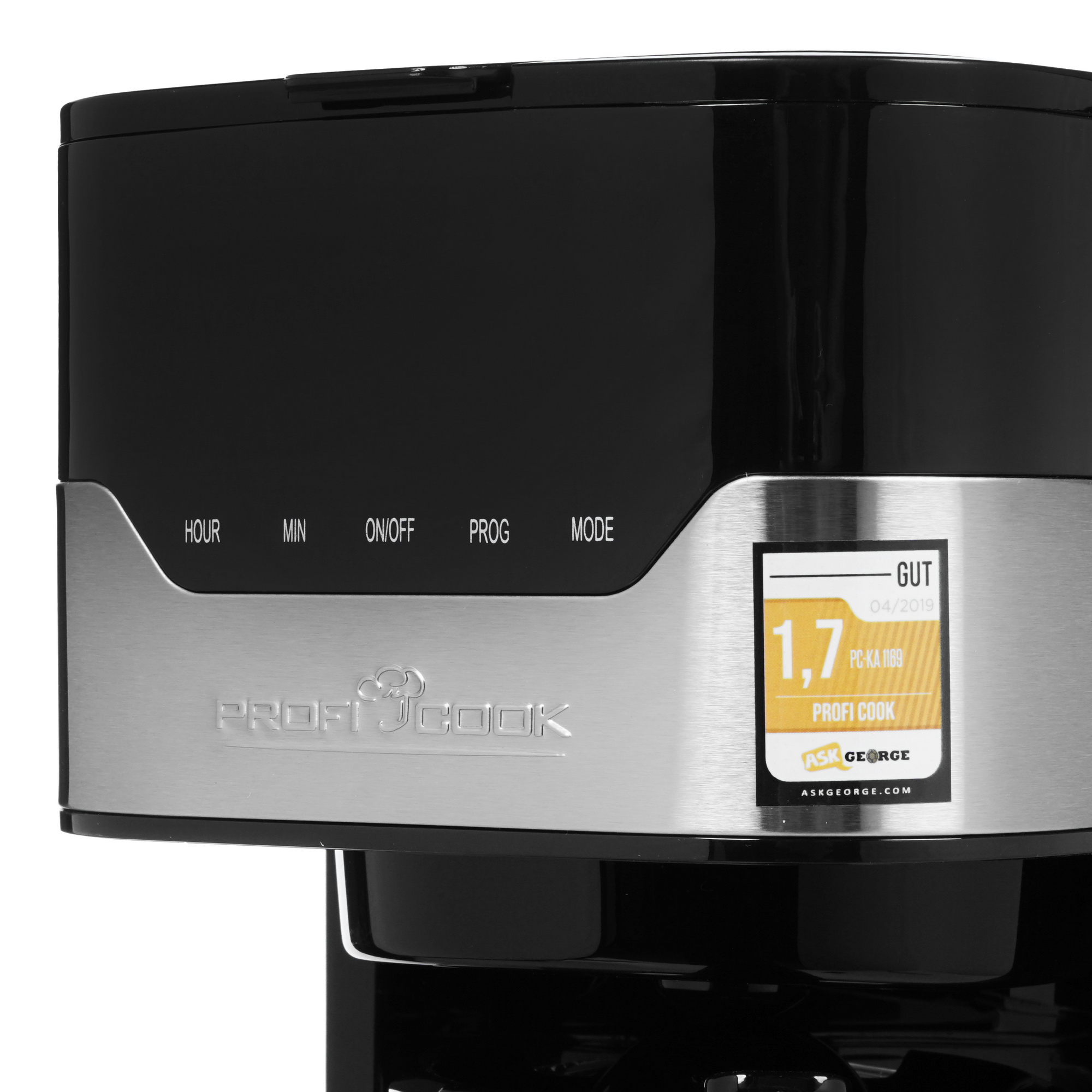 8145177 Кофеварка капельная Profi Cook PC-KA 1169 серебристый ProfiCook STDN-0061894 - Вид №3