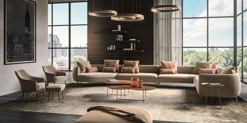 JORI Модульный диван из ткани sun-id-1477179 - Вид №1