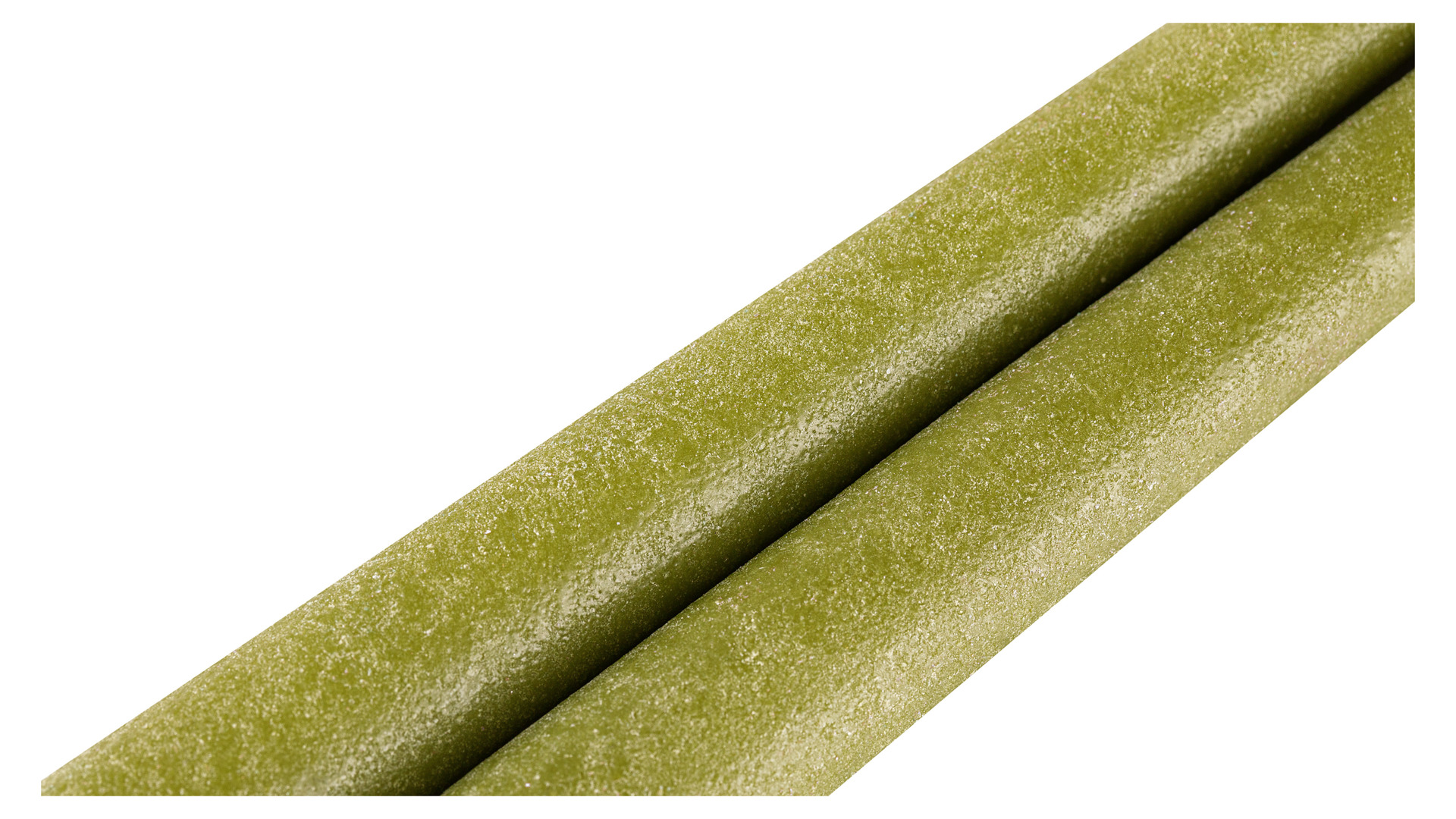 10602853 Luz your senses Набор свечей Luz your senses "Рустик" 30см, 2 шт (зеленый) Парафин  - Вид №1