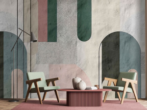 Обои с рисунком с цифровой печатью