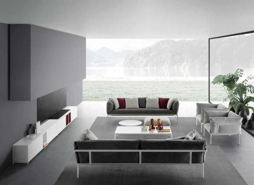 MDF Italia Мягкий диван из ткани Yale sun-id-1346589 - Вид №2