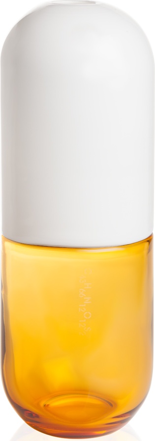 10627279 VENINI Ваза 33х11,5см "Гормоны счастья, Окситоцин" (Фабио Новембре, 2012г) Стекло 