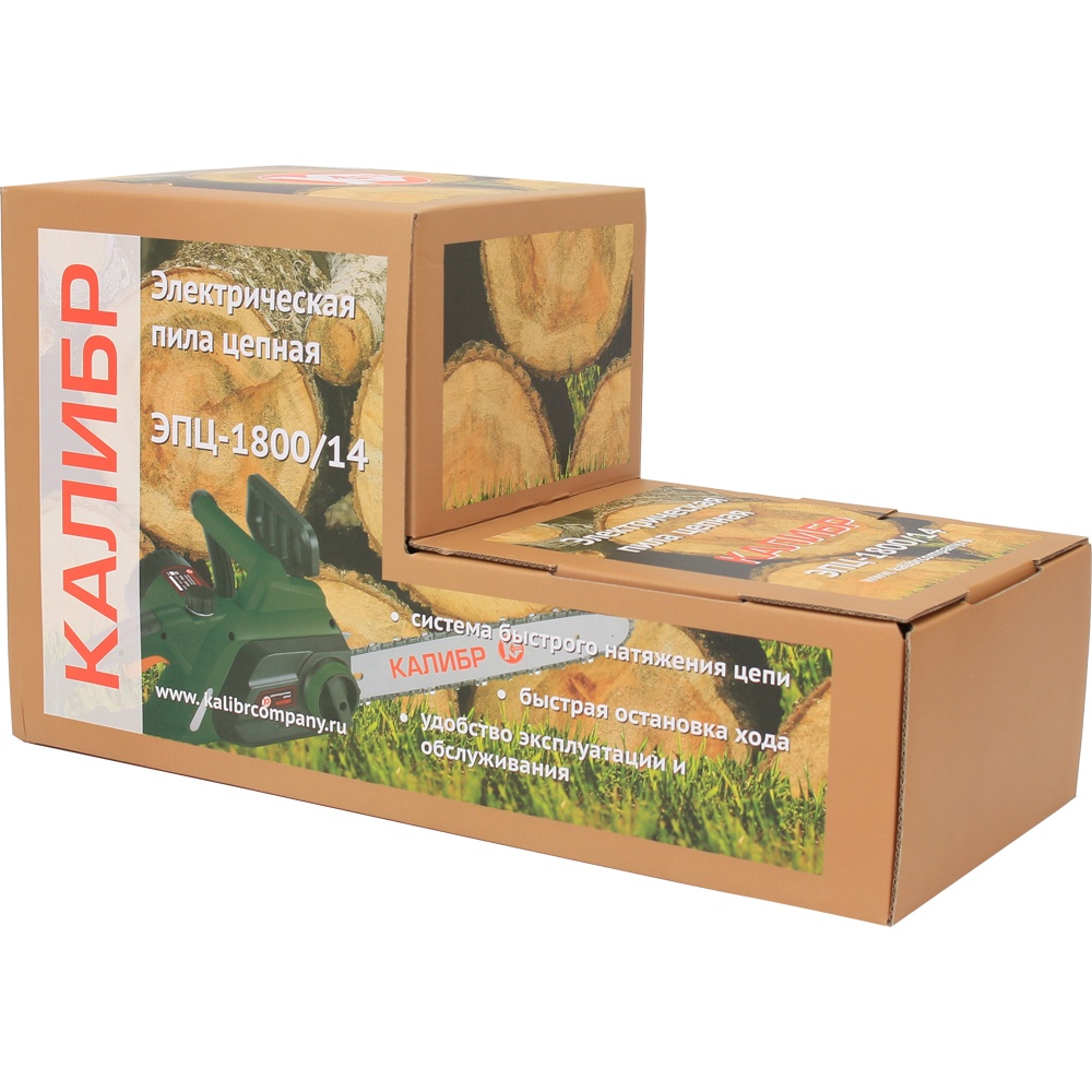 57635 Калибр Электрическая пила цепная ЭПЦ-1800/14  - Вид №3