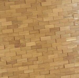 Мозаика и 3D панели из дерева Tarsi 3D Рубка Дуб 3д (мозаика панели), брашированная (3Д (мозаика панели), Брашированная) 324х300 мм.