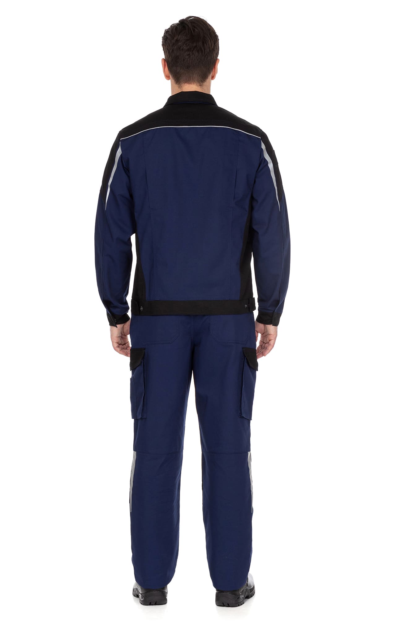 70046 Костюм  NEW темно-синий с черным STATUS  Летняя спецодежда  размер 56-58/170-176  - Вид №17