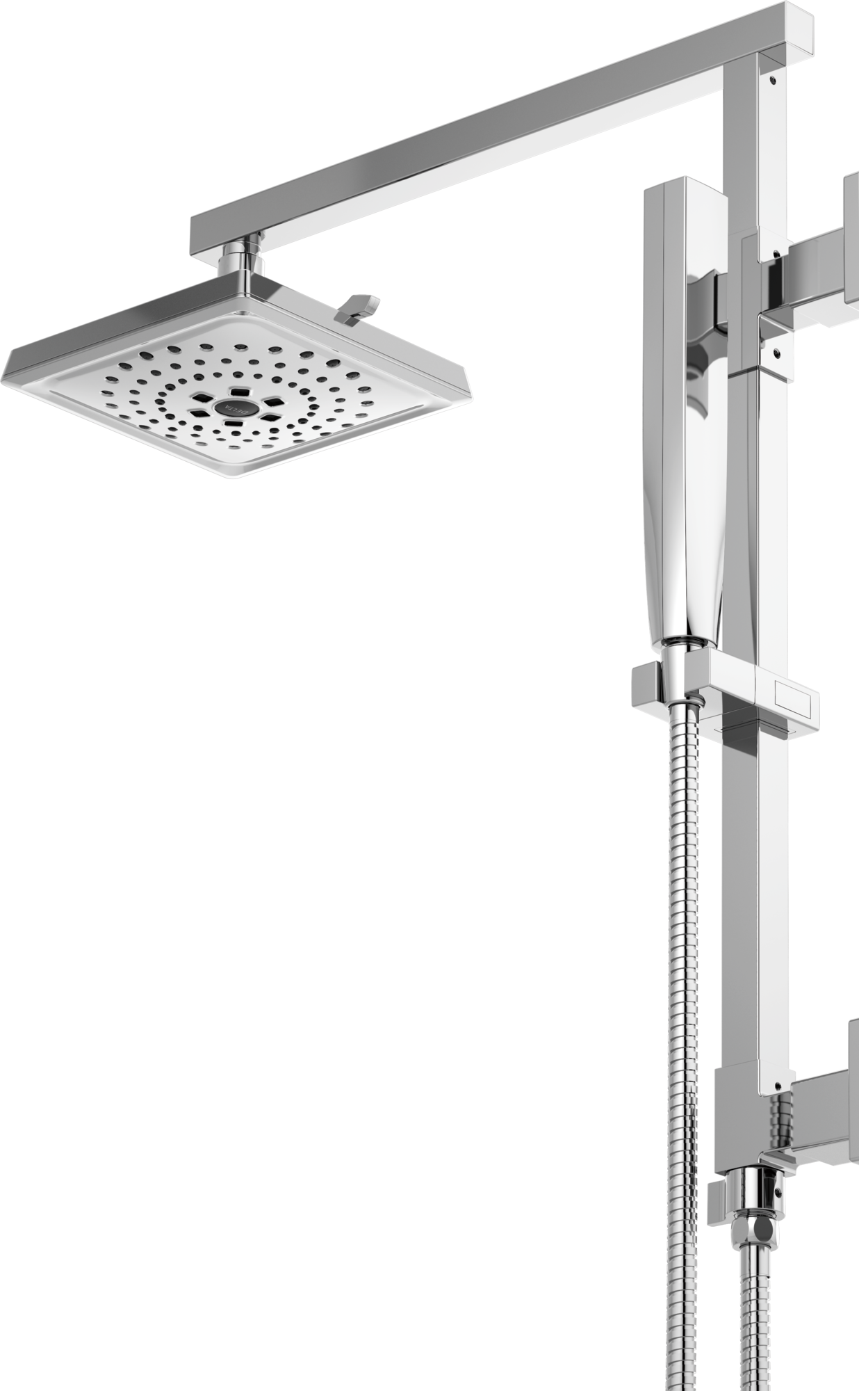 58410-KS Душевая колонна угловая 18 дюймов Delta Faucet Universal Showering Черный нержавеющий  - Вид №5