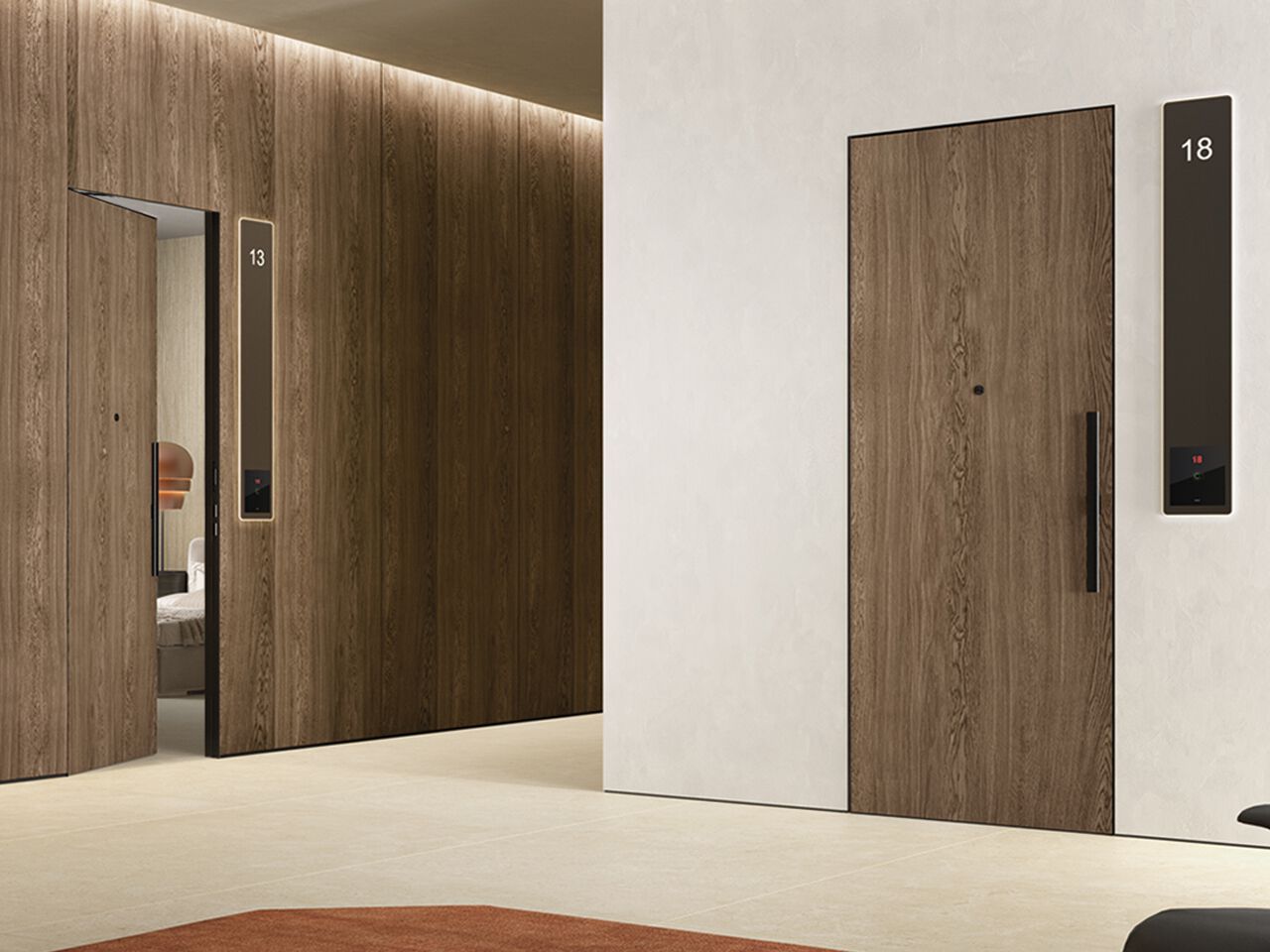 Огнестойкие и звукоизоляционные двери BARAUSSE интегрированные двери ARCH-00023252