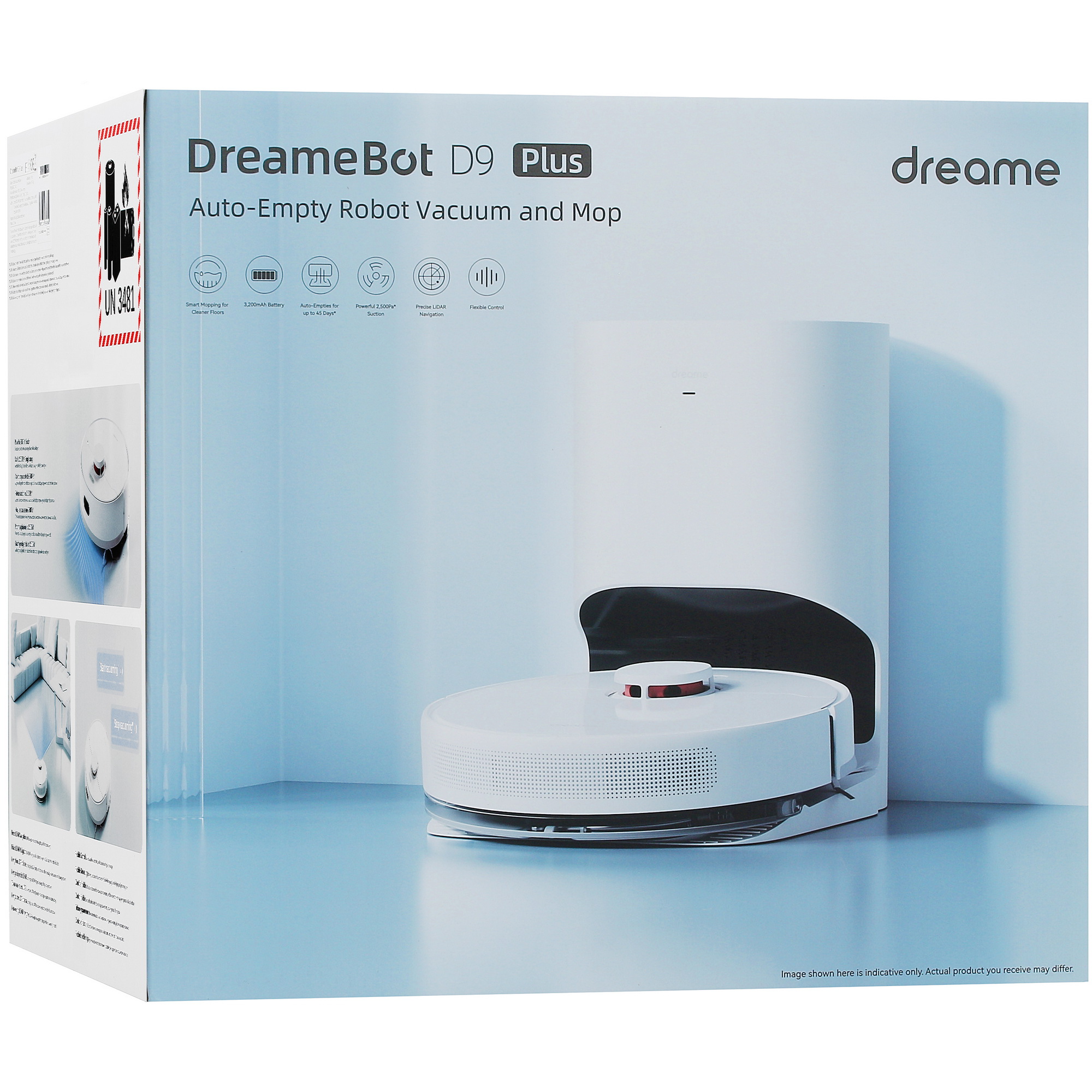 5417801 Робот-пылесос Dreame D9 Plus белый STDN-0058809 - Вид №10