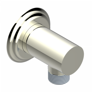 A8P-53E Вывод 1/2" встраиваемый в стену Thg-paris Vogue c чёрным ониксом Никель