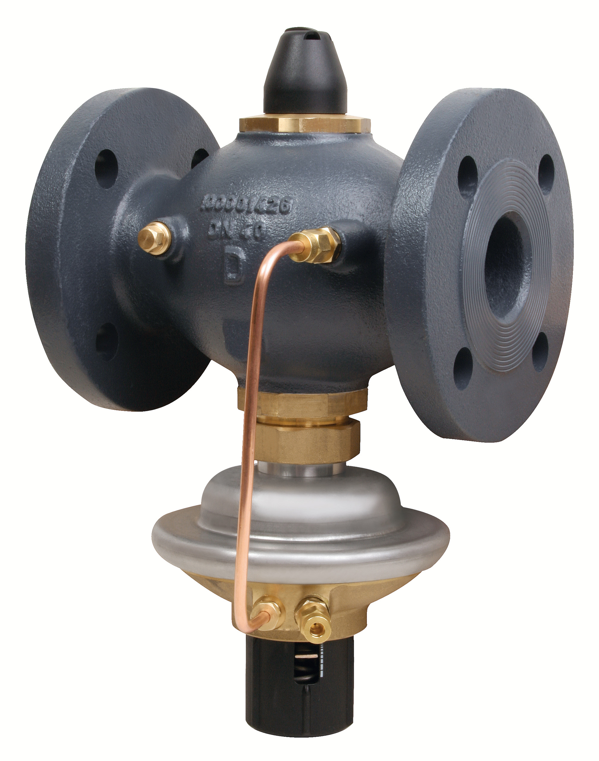 Danfoss Регулятор перепада давления AVPQ для монтажа на обратном трубопроводе РПД AVPQ PN25 40/16 /0,2-1/0,2/рез./обр 003H6537  - Вид №20