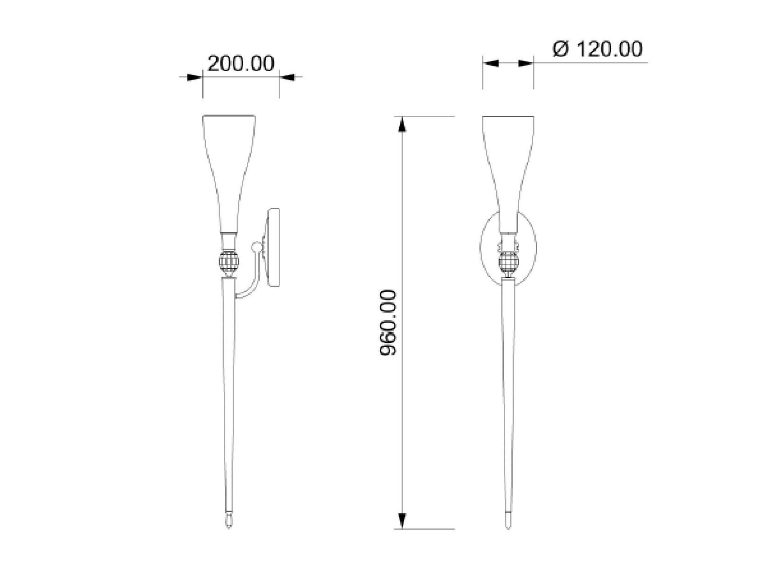 Светодиодный настенный светильник Swarovski®Crystal Glass Lampex Italiana OLYMPIA ARCH-00046850 - Вид №2