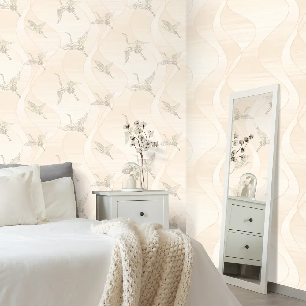 Обои флизелиновые Monte Solaro Opulence бежевые 1.06 м MS9091-01 88477249 STLM-2152199 - Вид №3